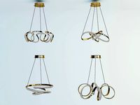 Fashion curve chandelier