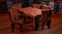 stylized dining table