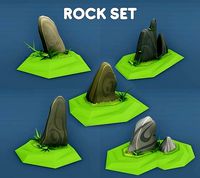 Rocks for Game Environment