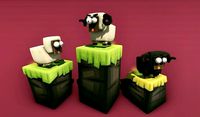 Low Poly Sheep Run Platform Pack