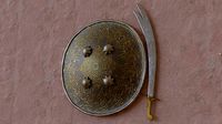 sword n shield arabic islamic realisric and historic