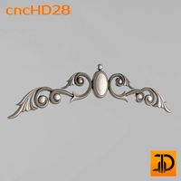 Horizontal decor 3D Model