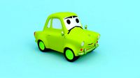 Car cartoon impersonal