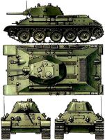 T 34 USSR tank final version