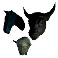 Sculpture Bigs Animals Marokka