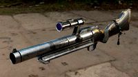 M79 GRENADE LAUNCHER LOW POLY