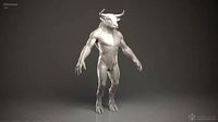 Minotaur - Highpoly Sculpture