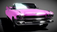 1959 Cadillac Eldorado Biarritz Convertible 3D Models