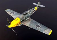 Fighter Germany Aircraft   bf109  Me-109 WWII World War II Nazi