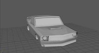 3D Low Poly Car