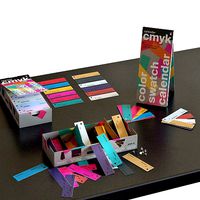 CMYK Color Swatch Calendar