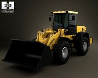 Hyundai HL7579S Wheel Loader 2012 3D Model