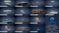 3D Furniture Models 3D Model