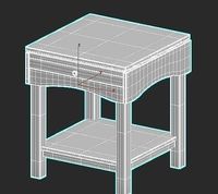 Smooth end table