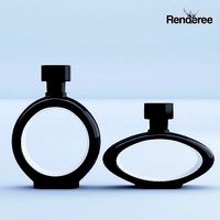 Black Decanter Glass