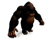 Stylized Gorilla