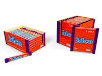 Candy bars with shelf ready display trays fudge