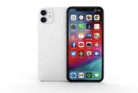 2019 iPhone 11 dual camera game asset