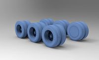 Trailer Wheels 3 axles