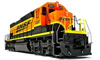 Locomotive Train BNSF
