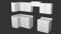 Set of Kitchen Cabinets