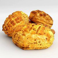 Photorealistic Crusty Sourdough Bread