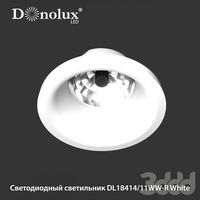 Cветодиодный светильник DL18414/11WW-R White