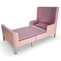 Girl Pink Bed
