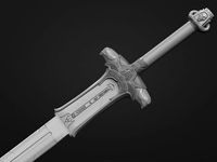 Atlantean Barbarian Sword