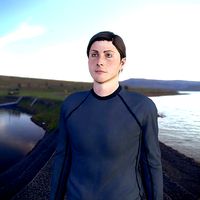 Young Male character casual model