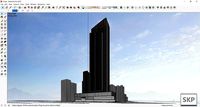 Sketchup office building J7