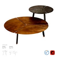 De Castelli Placas Side Table