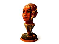 Wooden Tutankhamun Lotus Head - The Head of Nefertem