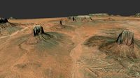 Mitten Rocks Monument Valley 8k