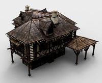 Medieval house fantasy 18