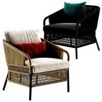 Varaschin Cricket lounge armchair