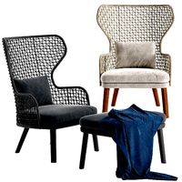 Varaschin Emma bergere armchair