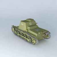 SDKFZ 265 Small Panzerbefehlswagen Ausf A German Command Tank