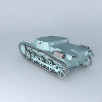 Ammunition tug on - Panzerkampfwagen I Ausf A (German tank)