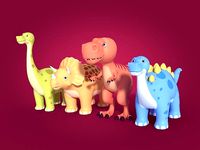 Cartoon Dinosaurs Pack