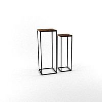 Pillar Raffles set of 2