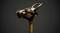 Ox-Headed Iranian Mace