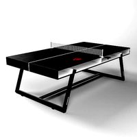 tennis table-black-modern