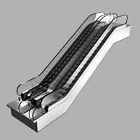 Escalator KONE Travelmaster 110 3D Model