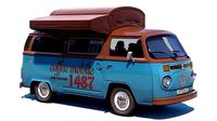 Street coffee car Volkswagen