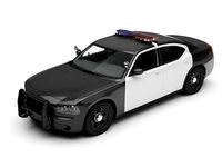 police car