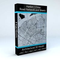 Harbin Road Network and Streets