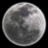 3D MOON 3D Model
