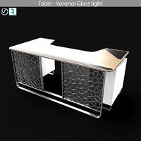 Table - Voronoi Glass light
