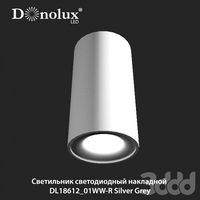 Светильник светодиодный DL18612/01WW-R Silver Grey